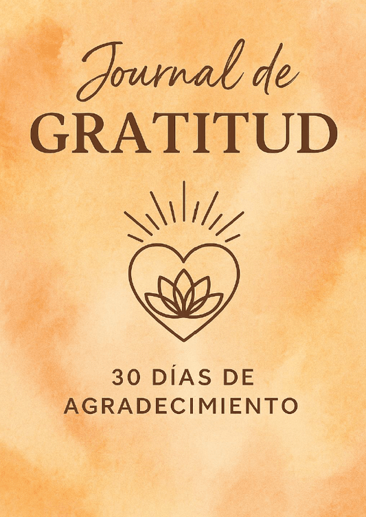 Journal de Gratitud - Un viaje de consciencia - Alma y Papel